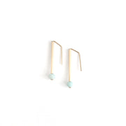 Amazonite Everyday Earrings Petite