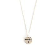XO Kiss & Hug Necklace-Sterling Silver