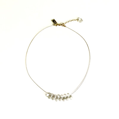 Quartz Lucky Number 7 Necklace