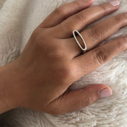 Spaces Oval Ring