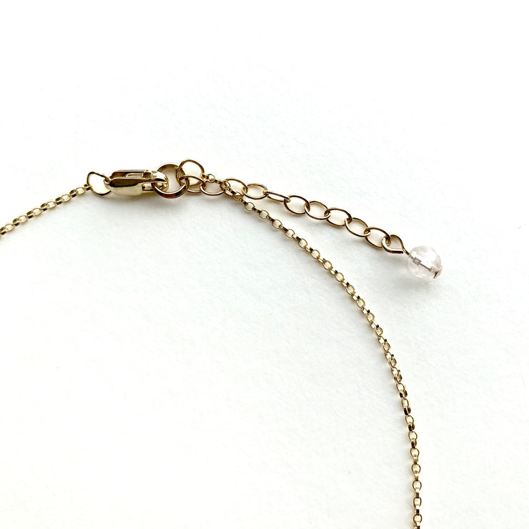 Opal Single Nugget Hope Necklace