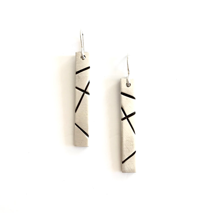 Travels Earrings-Sterling Silver