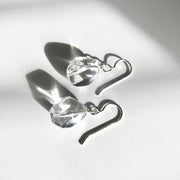 Quartz Single Nugget Earring