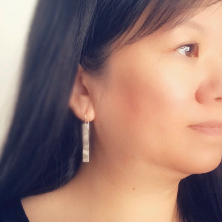 Refractions Earrings-Sterling Silver