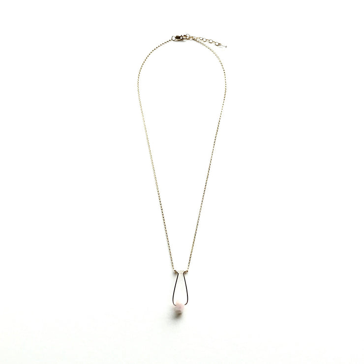 Opal Single Nugget Hope Necklace