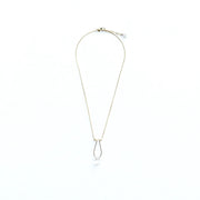 *SPECIAL CHARITABLE ITEM* Quartz Crystal Teardrop Necklace
