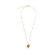 XO Kiss & Hug Necklace-Solid 14k Gold