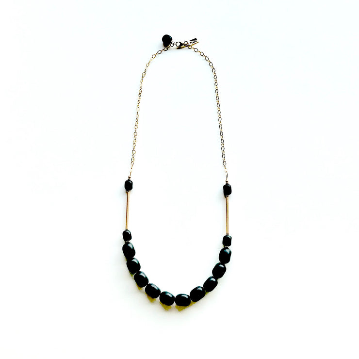 Matte Onyx Large Nugget and Tubes