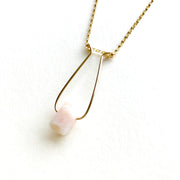 Opal Single Nugget Hope Necklace