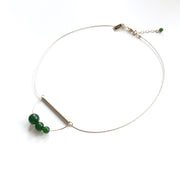 Jade Abacus Necklace