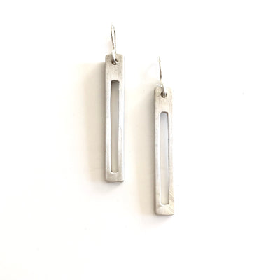 Space Earrings-Sterling Silver