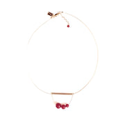 Carnelian Abacus Neck