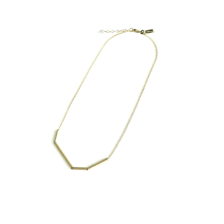 Mini Abstract Tube Necklace