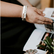 Spaces Square Bracelet